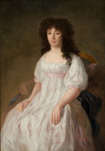 Condessa de Casa Flores, 1790-1797. Creator: Goya, Francisco, de (1746-1828).