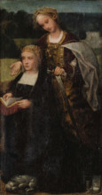 Catherine of Aragon (1485-1536), 1525. Creator: Isenbrant, Adriaen (1490-1551).