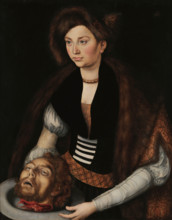 Salome with the Head of Saint John the Baptist. Creator: Cranach, Lucas, the Elder (1472-1553).