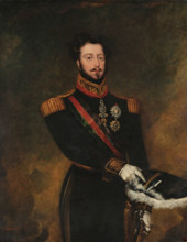Portrait of King Pedro IV of Portugal (1798-1834), First quarter of 19th century. Creator: Sendim, Maurício José do Carmo (1786-1870).