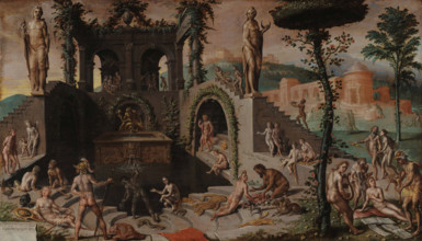The Gods of the Olympus, 1556. Creator: Heemskerck, Maarten Jacobsz, van (1498-1574).