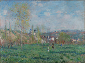 Spring in Vetheuil, 1880. Creator: Monet, Claude (1840-1926).