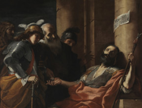 Belisarius Begging for Alms, 1660s. Creator: Preti, Mattia (1613-1699).