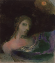 Ophelia, c.1901-1902. Creator: Redon, Odilon (1840-1916).