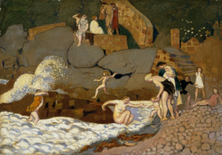 Rock of Trestrignel, 1920. Creator: Denis, Maurice (1870-1943).