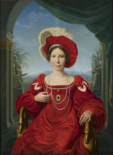 Portrait of Princess Augusta of Prussia (1780-1841), c1815. Creator: Bury, Friedrich (1763-1823).