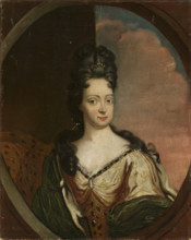 Portrait of Elisabeth Christine of Brunswick-Wolfenbüttel (1691-1750)..., 1st half of 18th cent. Creator: Mijtens (Meytens), Martin van, the Younger (1695-1770).