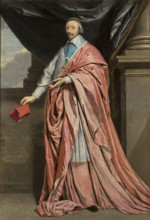 Cardinal de Richelieu, c1640. Creator: Champaigne, Philippe, de (1602-1674).