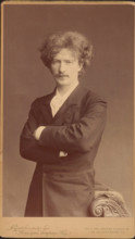 Portrait of the composer Ignacy Jan Paderewski (1860-1941), 1891. Creator: London Stereoscopic and Photographic Company.