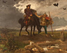 King Casimir I the Restorer Returning to Poland, 1893. Creator: Gerson, Wojciech (1831-1901).