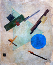 Suprematist Composition, 1916. Creator: Malevich, Kasimir Severinovich (1878-1935).