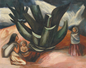 Mexican Landscape, 1932. Creator: Orozco, José Clemente (1883-1949).