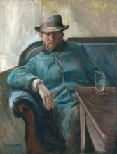 Hans Jæger, 1889. Creator: Munch, Edvard (1863-1944).