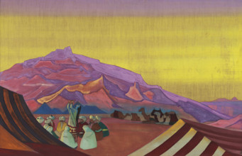 O, Coming One!, 1933. Creator: Roerich, Nicholas (1874-1947).