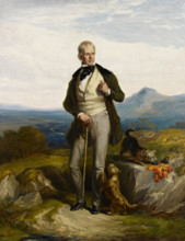 Sir Walter Scott, c1844. Creator: Allan, Sir William (1782-1850).
