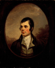 Portrait of Robert Burns (1759-1796), 1787. Creator: Nasmyth, Alexander (1758-1840).