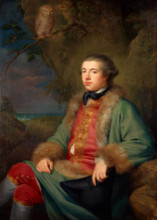 Portrait of James Boswell (1740-1795), 1765. Creator: Willison, George (1741-1797).