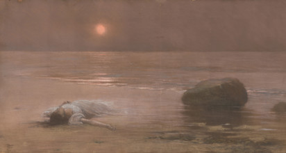 Drowned, c1890-1895. Creator: Schikaneder, Jakub (1855-1924).
