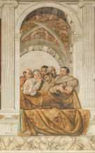 Hasekura's embassy to the Pope Paul V, 1616. Creator: Tassi, Agostino (1578-1644).