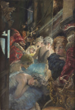Backstage of Teatro alla Scala, 1934. Creator: Fortuny y Madrazo, Mariano (1871-1949).