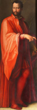Cosimo I de' Medici as Saint Damian, 1557-1559. Creator: Vasari, Giorgio (1511-1574).