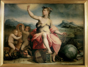 Muse Calliope, 1556-1558. Creator: Vasari, Giorgio (1511-1574).