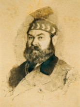 Self-portrait, 1880-1884. Creator: De Nittis, Giuseppe (1846-1884).