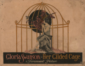 Movie poster "Her Gilded Cage" by Sam Wood, 1922. Creator: Rohman, Eric (1891-1949).