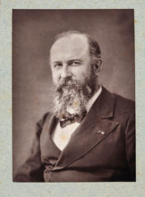 Portrait of Félix de Vuillefroy-Cassini (1841-1916), 1882. Creator: Godet, Anatole Louis (1839-1887).