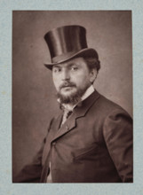 Portrait of Ernest Ange Duez (1843-1896), 1882. Creator: Godet, Anatole Louis (1839-1887).