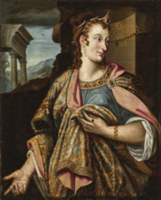 Portrait of Aelia Paetina, second wife of the Roman Emperor Claudius, End of 16th century. Creator: Anonymous.