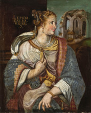 Portrait of Aemilia Lepida, wife of the Roman Emperor Galba, End of 16th century. Creator: Anonymous.