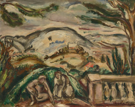 Conversation sous la colline, 1924. Creator: Friesz, Achille-Emile-Othon (1879-1949).