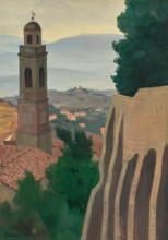 Santa Maria Nuova, Pérouse, 1913. Creator: Vallotton, Felix Edouard (1865-1925).