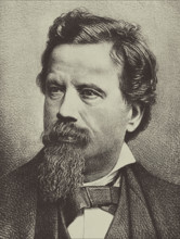 Portrait of the Composer Amilcare Ponchielli (1834-1886). Creator: Anonymous.