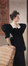 Portrait of a Lady, c1894. Creator: Klimt, Gustav (1862-1918).