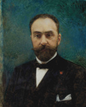 Portrait of Charles Ephrussi (1849-1905), 1906. Creator: Bonnat, Léon (1833-1922).