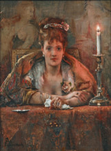 Returning from the Ball (Douloureuse certitude), 1861. Creator: Stevens, Alfred (1823-1906).