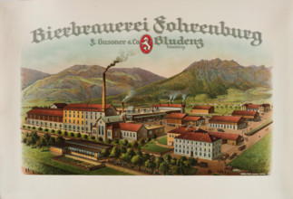 The Fohrenburg brewery, 1910s. Creator: Anonymous.