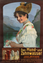 The mouth and toothwash by Josef Weidinger, c1900-1910. Creator: Anonymous.