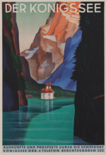 The Königssee, 1930s. Creator: Zietara, Valentin (1883-1935).