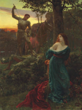 Chivalry, 1885. Creator: Dicksee, Sir Frank (1853-1928).
