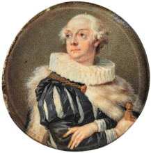 Count Johann Baptist Esterhazy as Fiesco in "Fiesco's Conspiracy at Genoa" by Fried..., end 1780s. Creator: Füger, Heinrich Friedrich (1751-1818).
