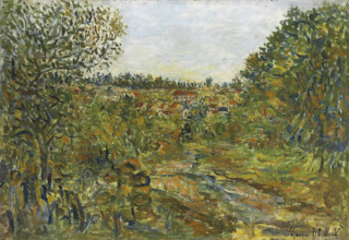 Paysage à Montmagny , c1906. Creator: Utrillo, Maurice (1883-1955).