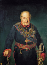 Portrait of King Francis I of the Two Sicilies (1777-1830) , 1829. Creator: López Portaña, Vicente (1772-1850).