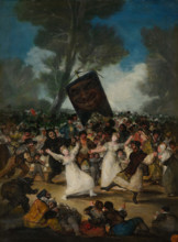 The Burial of the Sardine (El entierro de la sardina), 1814-1815. Creator: Goya, Francisco, de (1746-1828).