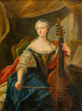 Portrait of Princess Isabella of Parma (1741-1763), Archduchess of Austria, c1760. Creator: Anonymous.