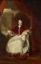Portrait of Pope Pius VII (1742-1823), 1819. Creator: Lawrence, Sir Thomas (1769-1830).
