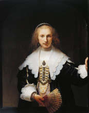 Portrait of Agatha Bas , 1641. Creator: Rembrandt van Rhijn (1606-1669).