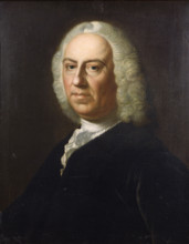 Portrait of the composer Francesco Geminiani (1687-1762), c1735. Creator: Anonymous.